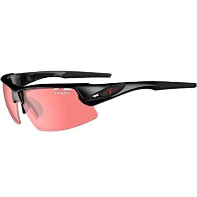 Image of Tifosi Crit Crystal Black/Enliven Bike Red Lens