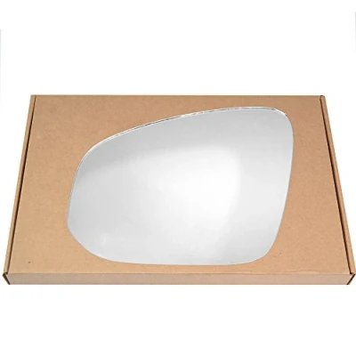 Image of Less4spares Wing Mirror Glass Left Compatible with Toyota RAV 4 2013 2020 STICK ON Passenger Near Side Convex
