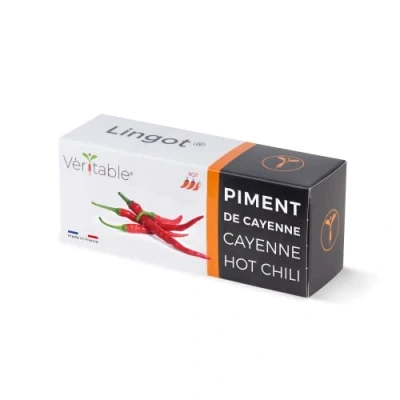 Image of Cayenne Hot Chili Lingot® compatible with Véritable® and Exky® Indoor Garden Ready to use refills Pre seeded soil