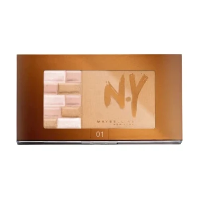 Image of Maybelline NewYork Shimmer Bricks Bronzer Bronzing Powder, 01 Blondes