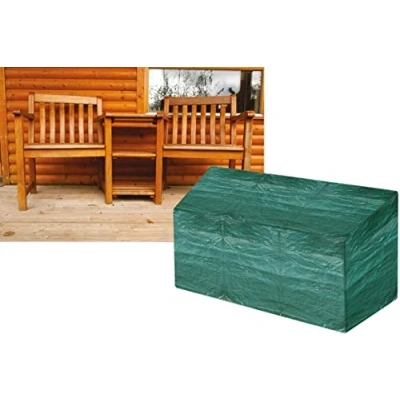 Image of Furniture outdoor garden patio rattan cover indoor sofa waterproof protector (COMPANION SEAT COVER)