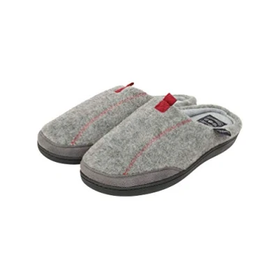 Image of Tokyo Laundry Men&#039;s Slip On Mule Slippers Clayed Grey UK 11 12 EU 45 46