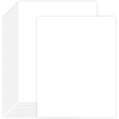 Image of A4 White Card Stock, 50 Sheets 170gsm Craft Paper, Paper for Art Crafts, Office and Stationery Use