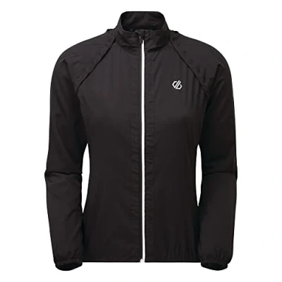 Image of Dare 2b Lightweight Women&#039;s Black Rebound Windshell, Size: 12