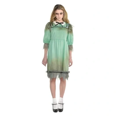 Image of amscan (PKT) (9904696) Adult Ladies Dreadful Darling Costume Dress (UK 10 12)