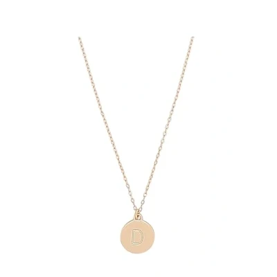 Image of Kate Spade New York D Mini Pendant, Gold