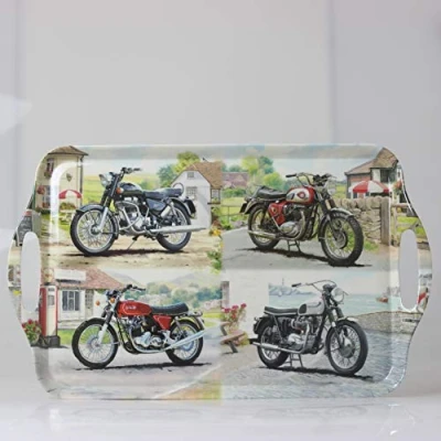 Image of Large Classic Motorbike Design Food Lunch Tea Coffee Snack