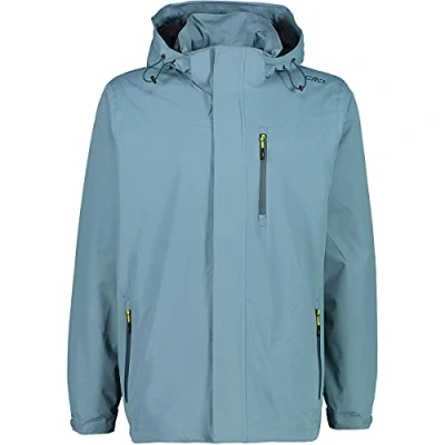 Image of CMP Man Jacket Zip Hood With Ventilation, Hydro, 60
