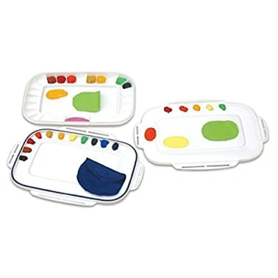 Image of Martin Universal Airtight Peel Off Palette 3.5 inch x 9.125 24 Cavity