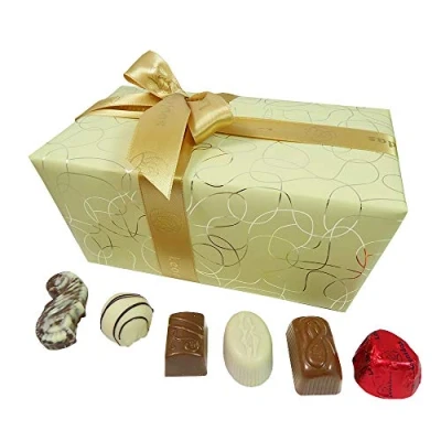 Image of Leonidas Belgian Chocolates, 45 Assorted Fresh Milk, White &amp; Dark Chocolates in Large Gift Box