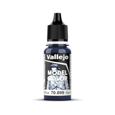 Image of Vallejo Model Color 17 ml Acrylic Paint Dark Prussian Blue