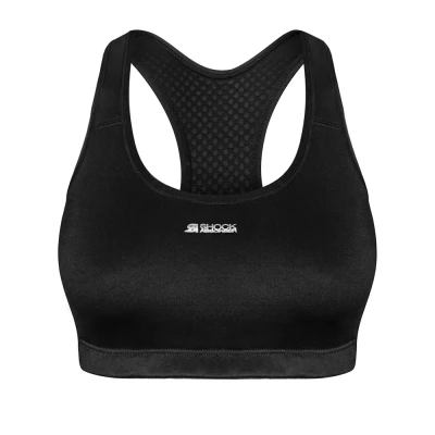Image of Shock Absorber CROP TOP Seasonal Medium support sports bra, Women&#039;s, Size: Medium, Schwarz