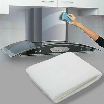 Image of Kanta Anti Grease and Odour Filter for Hoods, Universal, Cut to Fit, High Absorption Power Extractor Fan 57cm x 47cm Kitchen Vent