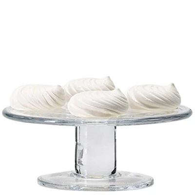 Image of LSA International Klara Cakestand Low 24 cm, handblown glass, Ø24cm