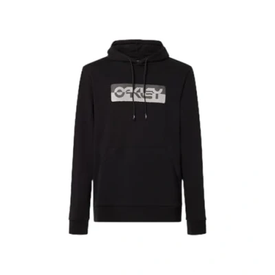 Image of Oakley Men&#039;s Duality B1b Pullover Hoodie Sweatshirt, Blackout, M