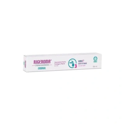 Image of Erbagil Rigenoma Barrier Cream, 100 ml Protects and Repairs Skin with Ozoile