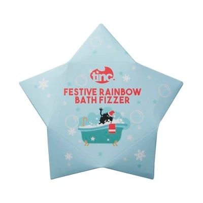 Image of Tinc Festive Star Rainbow Bath Fizzer