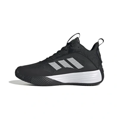 Image of adidas Men&#039;s Own The Game 3 Shoes Basketball, core Black/FTWR White/FTWR White, 10.5 UK