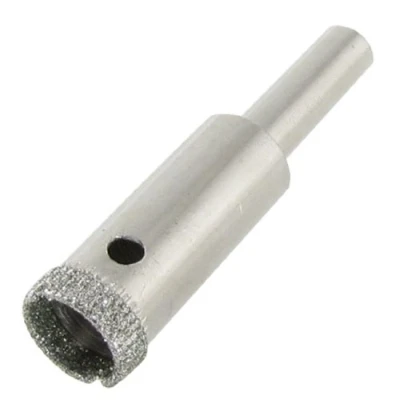 Image of Sourcingmap 12mm 1/2&quot; Diamond Tipped Metal Hole Saw Drill Bit for Ceramic Tile Glass