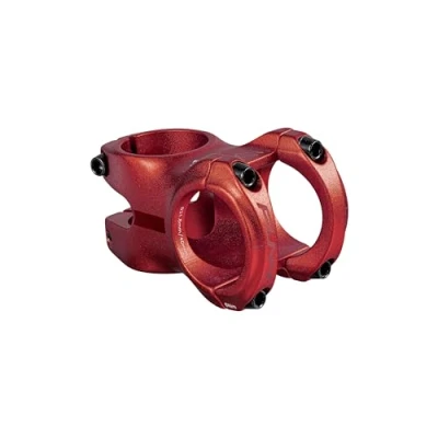 Image of Funn Nixie Bike Riser Stem with 20mm Rise Length 40mm 31.8mm Bar Clamp, for Mountain Bike, BMX Road and Gravel (Red)