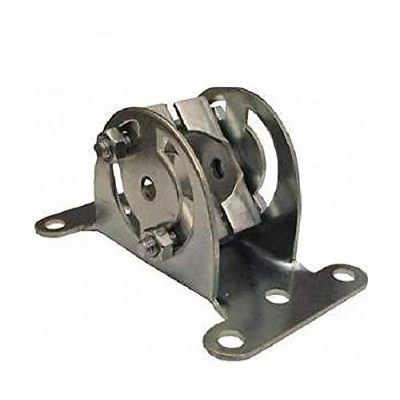 Image of K M Electronics® TV Aerial MOUNTING Wall Facia LOFT Caravan TILT Swivel Bracket with CLAMP