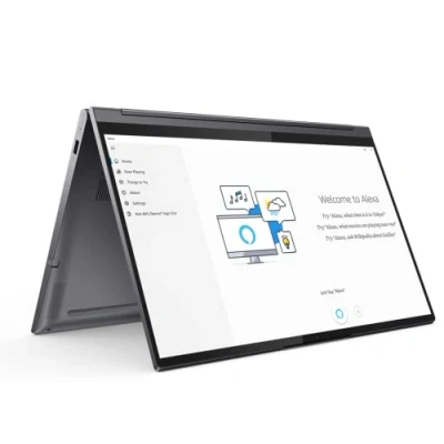 Image of Lenovo Yoga 9i Laptop Notebook Convertible, Intel Core i9 10980HK 2.4Ghz (5.3Ghz Turbo), 16GB RAM, 1TB SSD, NVIDIA GeForce GTX 1650 Ti, 15.6&quot;, Ultra HD 4K, Slate Grey, UK keyboard