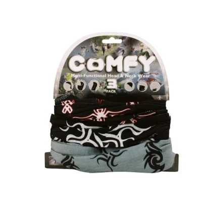 Image of Oxford Comfy Head Helmet Scarf/Bandana / Beanie 3Pack Tribal