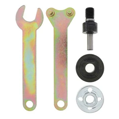 Image of 5 Pieces 6mm Electric Drill Angle Grinder Connecting Rod for Polished Cutting Disc Wheel Adapter