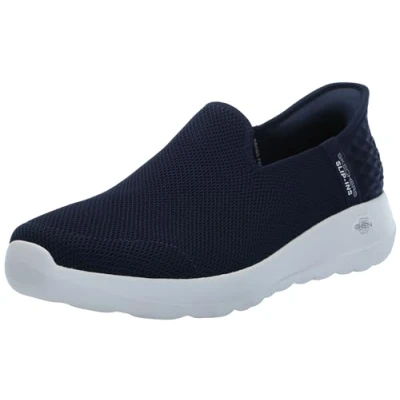 Image of Skechers Women&#039;s GO Walk Joy Vela Sneaker, Navy, 5 UK