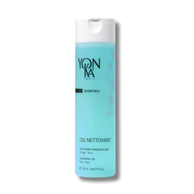 Image of Face Cleanser Gel Yonka 200ml 94% Natural Origin Gentle Cleansing Foam for Wash and Makeup Remover Clears Purifies all Skins, Perfect Acne Prone Oily Skin Red Algae Iris