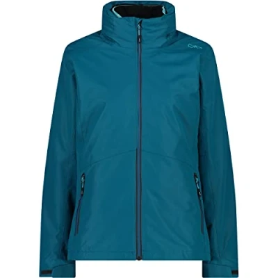 Image of CMP Women&#039;s Zip Hood detachble Inner Jacket, Deep Lake, 38