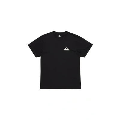 Image of Quiksilver EV MINI LOGO SS Basic Tshirt, Size: Small, Black