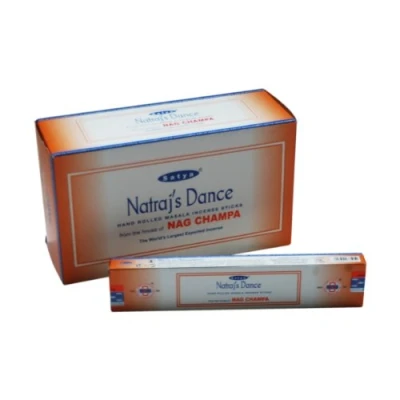 Image of Satya Nag Champa Natraj&#039;s Dance Masala Incense, 15 Sticks x 12 Packs