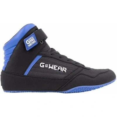 Image of GORILLA WEAR Gwear Classic High Tops Black/Blue