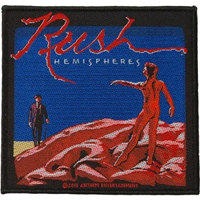 Image of RUSH Aufnäher Patch Hemispheres 10x10cm