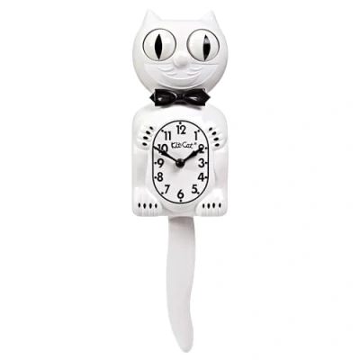 Image of Kit Cat Klock Gentlemen Limited Edition (White),Original size 15.5 inch