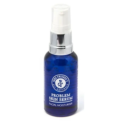 Image of Problem Skin Serum Facial Moisturiser/Facial Oil/Natural Botanical Ingredients to Help Calm and Soothe Irritated Sensitive Skin/Handmade/Vegan/Cruelty Free (30ml)