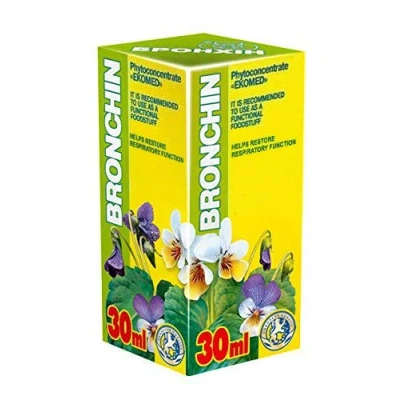 Image of Bronchin 30ml PhytoConcentrate Natural Plant Extracts Respiratory Health Chesty Cough Bronchitis