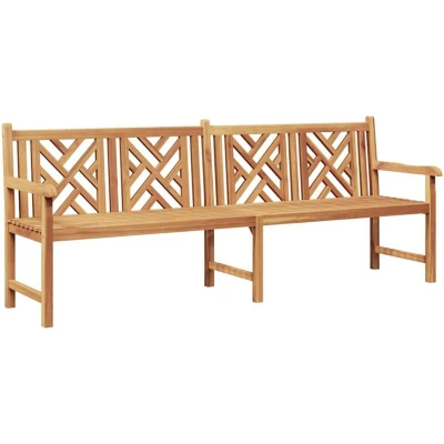 Image of Garden Bench Brown Solid teak wood Vidaxl