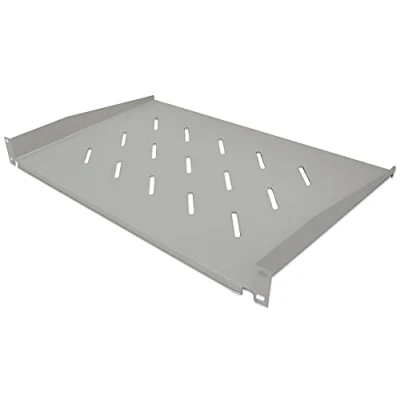 Image of Intellinet 19 Inch Cantilever Shelf, 1U, Shelf Depth 300 mm, Vented, Grey