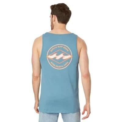 Image of Billabong Men&#039;s Rotor Diamond Tk Tank, Vintage Indigo, S
