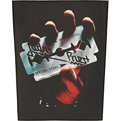 Image of JUDAS PRIEST RÜCKENAUFNÄHER / BACKPATCH # 4 BRITISH STEEL