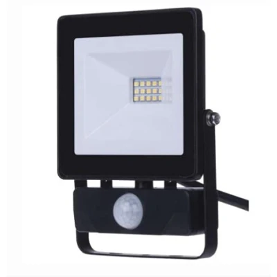 Image of Garden Mile 10W LED Glass Surface Floodlight Outdoor Sensor Security Light Waterproof Patio Fence Drive Pathway Lighting