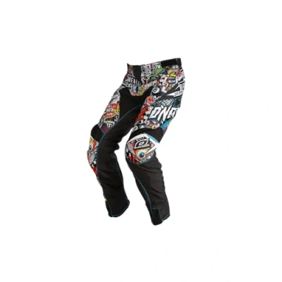 Image of O&#039;Neal Men&#039;s Oneal Mayhem Lite Pantalón Largo Hombre Negro Talla 38 2019 Pants, Black/Multi,