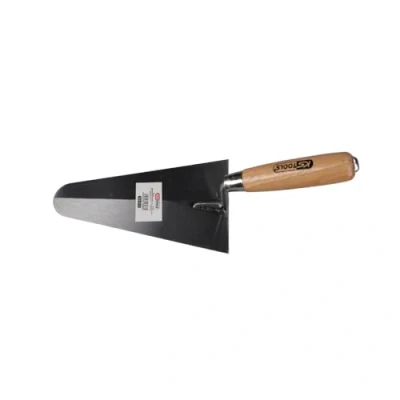 Image of KS Tools 144.0114 Gauging trowel, round, 220mm, with wood handle