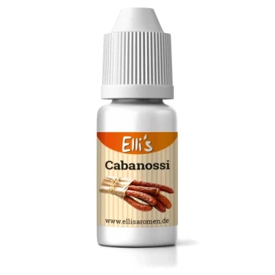 Image of Ellis Aromas Cabanossi Food Flavour with Natural for Baking, Cooking &amp; Drinks Drops Calorie Free and Vegan 10 ml