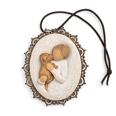 Image of Willow Tree Kindness Boy Hanging Ornament