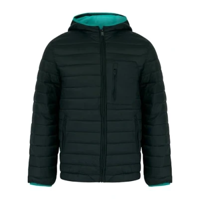 Image of Tokyo Laundry Men&#039;s &#039;Samoset&#039; Quilted Puffer Jacket with Hood