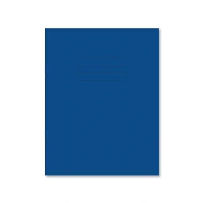 Image of Hamelin 9 x 7 Inch 8 mm Ruled and Margin 80 Pages Exercise Book Dark Blue (Pack of 100)