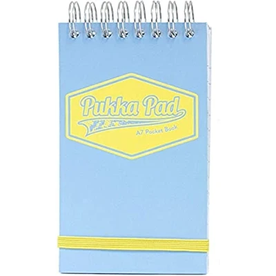 Image of Pukka Pad Pastel Pocket Book A7 (Pack of 6) 8903 PST